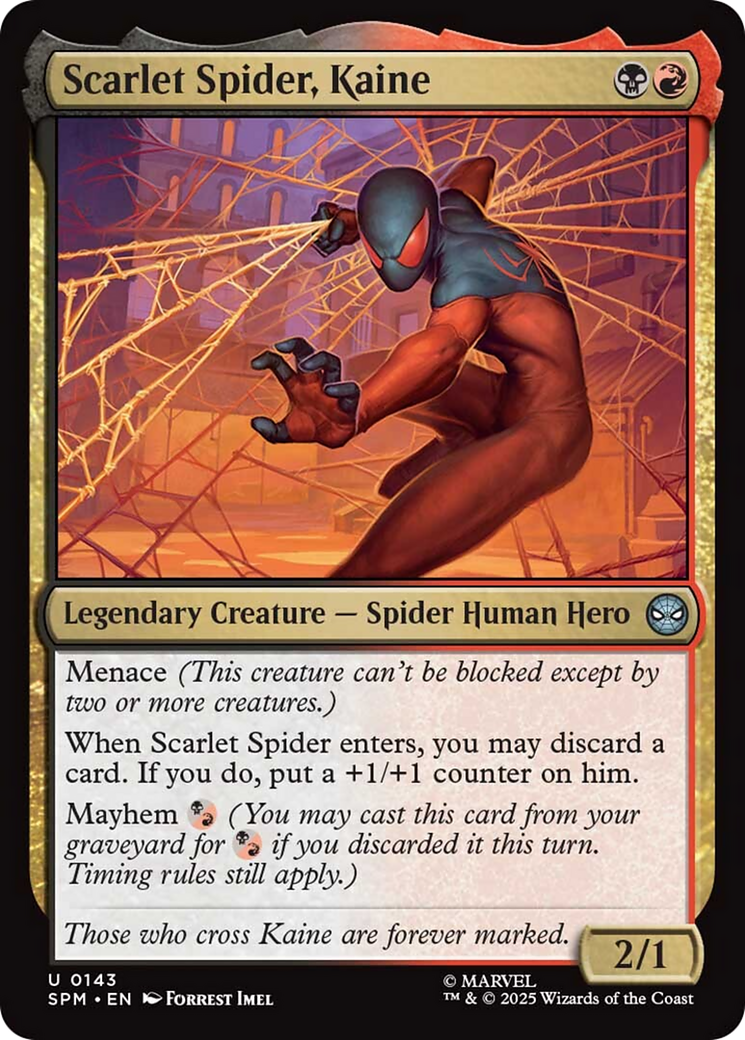 Scarlet Spider, Kaine [Marvel's Spider-Man] | Galaxy Games LLC