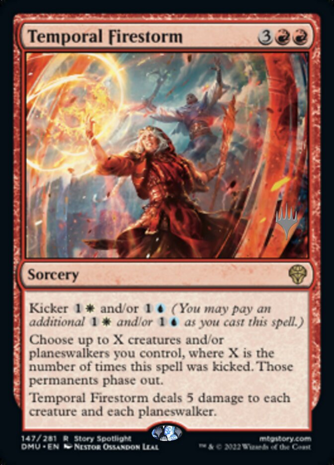 Temporal Firestorm (Promo Pack) [Dominaria United Promos] | Galaxy Games LLC