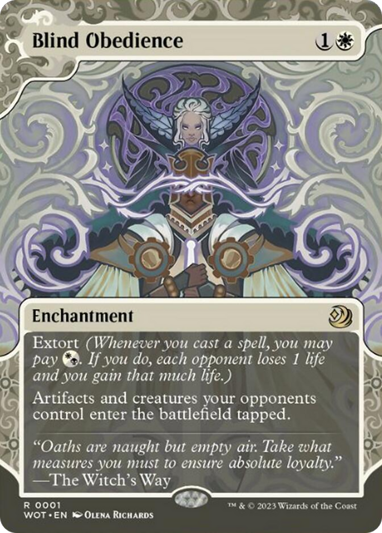 Blind Obedience [Wilds of Eldraine: Enchanting Tales] | Galaxy Games LLC