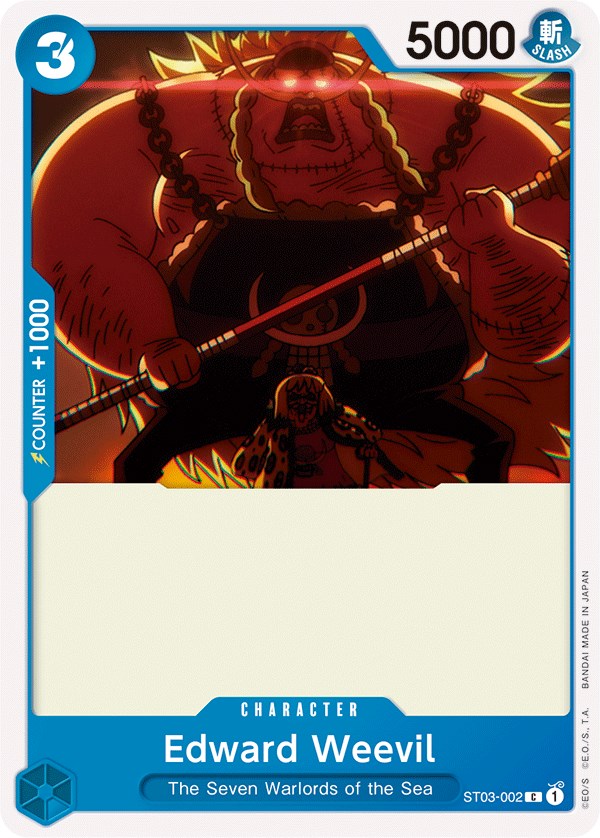 Edward Weevil [Starter Deck: The Seven Warlords of The Sea] | Galaxy Games LLC