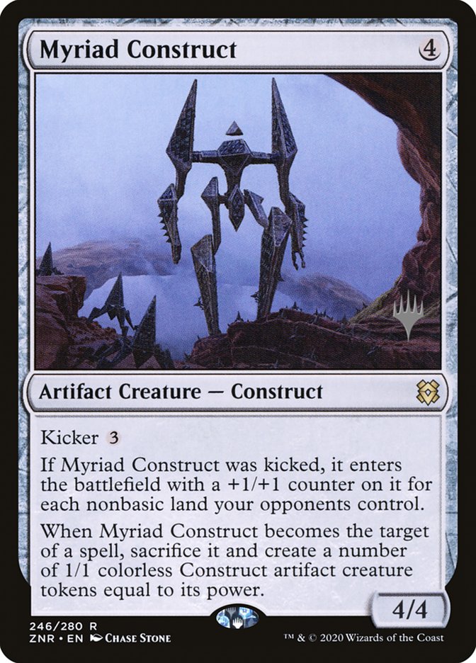 Myriad Construct (Promo Pack) [Zendikar Rising Promos] | Galaxy Games LLC