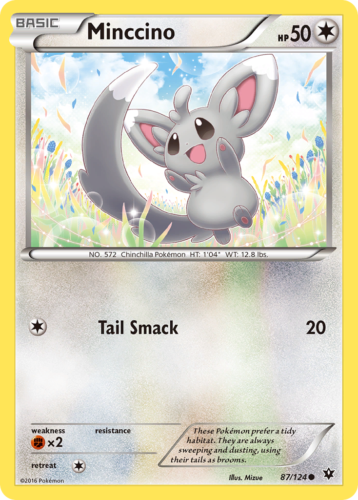 Minccino (87/124) [XY: Fates Collide] | Galaxy Games LLC