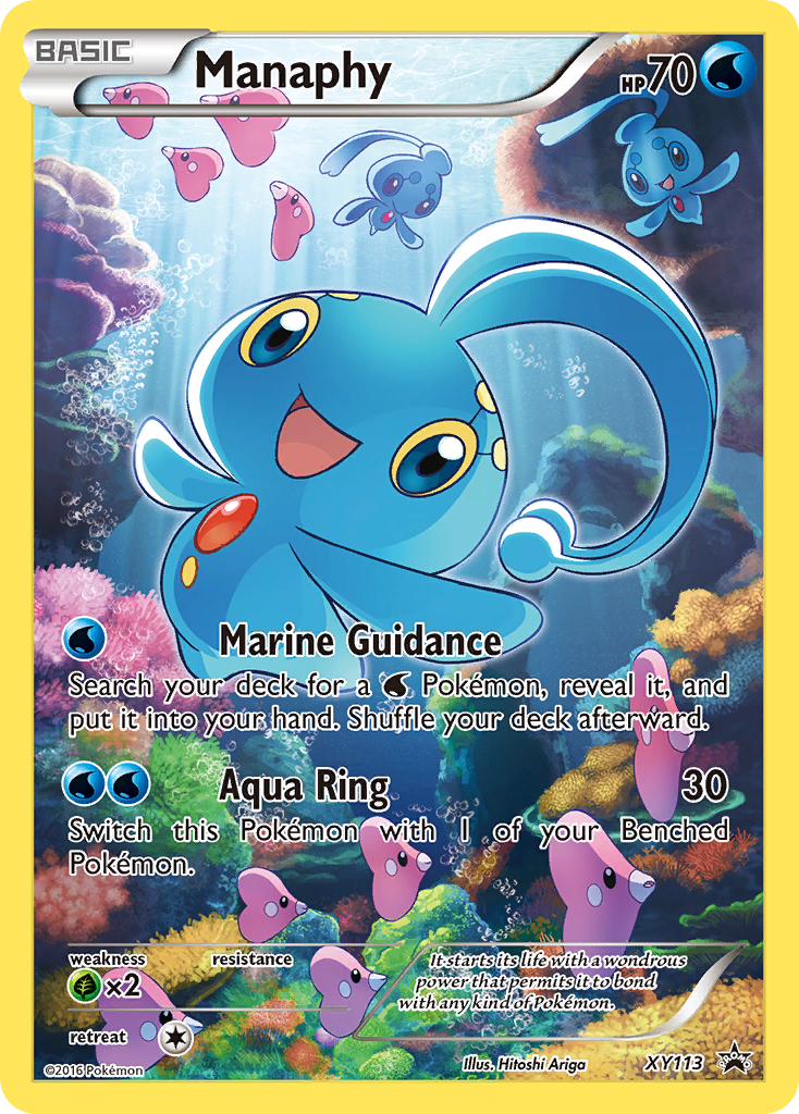 Manaphy (XY113) [XY: Black Star Promos] | Galaxy Games LLC