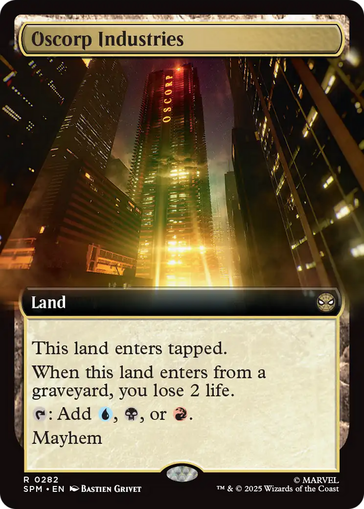 Oscorp Industries (Extended Art) [Marvel's Spider-Man] | Galaxy Games LLC