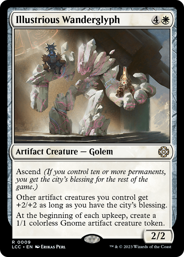 Illustrious Wanderglyph [The Lost Caverns of Ixalan Commander] | Galaxy Games LLC