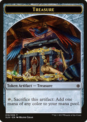 Saproling // Treasure (010) Double-Sided Token [Explorers of Ixalan Tokens] | Galaxy Games LLC