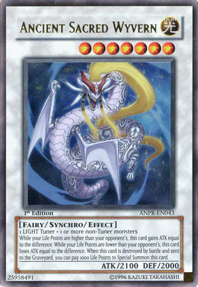 Ancient Sacred Wyvern [ANPR-EN043] Ultra Rare | Galaxy Games LLC