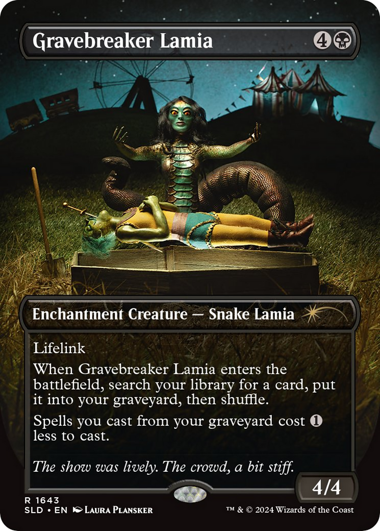 Gravebreaker Lamia (Rainbow Foil) [Secret Lair Drop Series] | Galaxy Games LLC