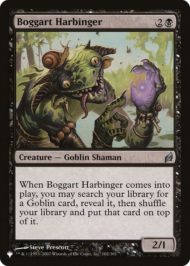 Boggart Harbinger [The List] | Galaxy Games LLC