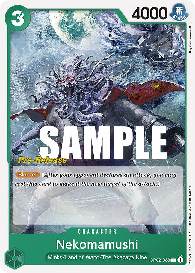 Nekomamushi [Paramount War Pre-Release Cards] | Galaxy Games LLC
