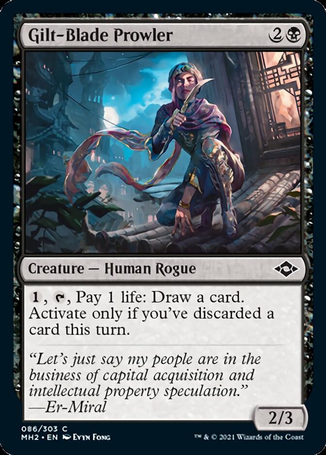 Gilt-Blade Prowler [Modern Horizons 2] | Galaxy Games LLC