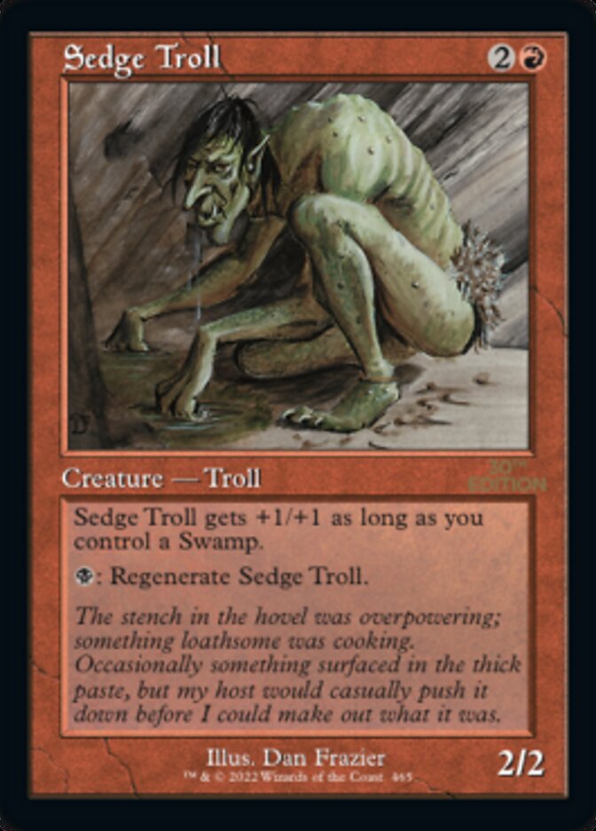 Sedge Troll (Retro) [30th Anniversary Edition] | Galaxy Games LLC