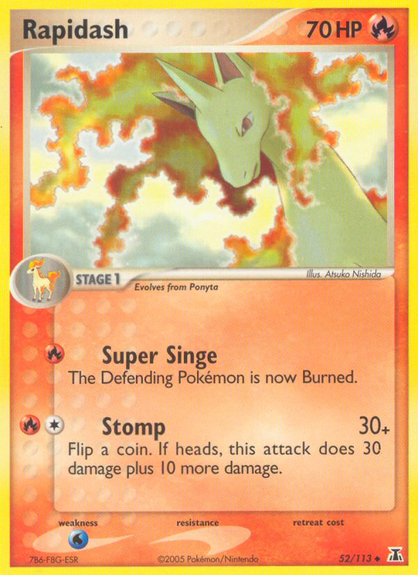 Rapidash (52/113) [EX: Delta Species] | Galaxy Games LLC