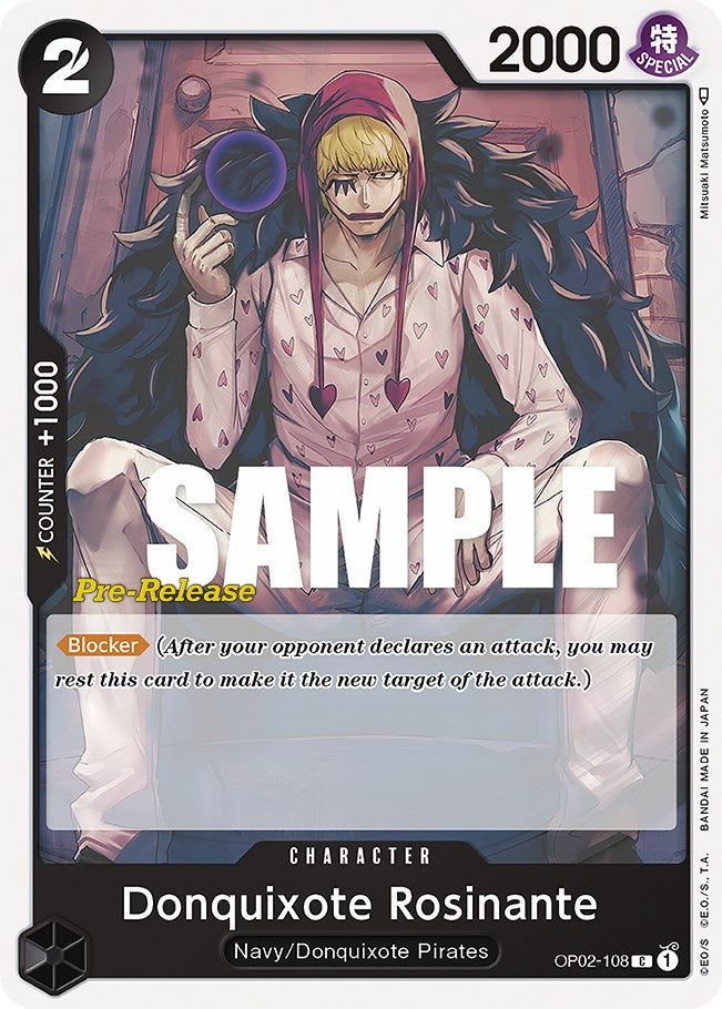 Donquixote Rosinante [Paramount War Pre-Release Cards] | Galaxy Games LLC