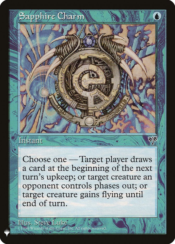 Sapphire Charm [Mystery Booster] | Galaxy Games LLC