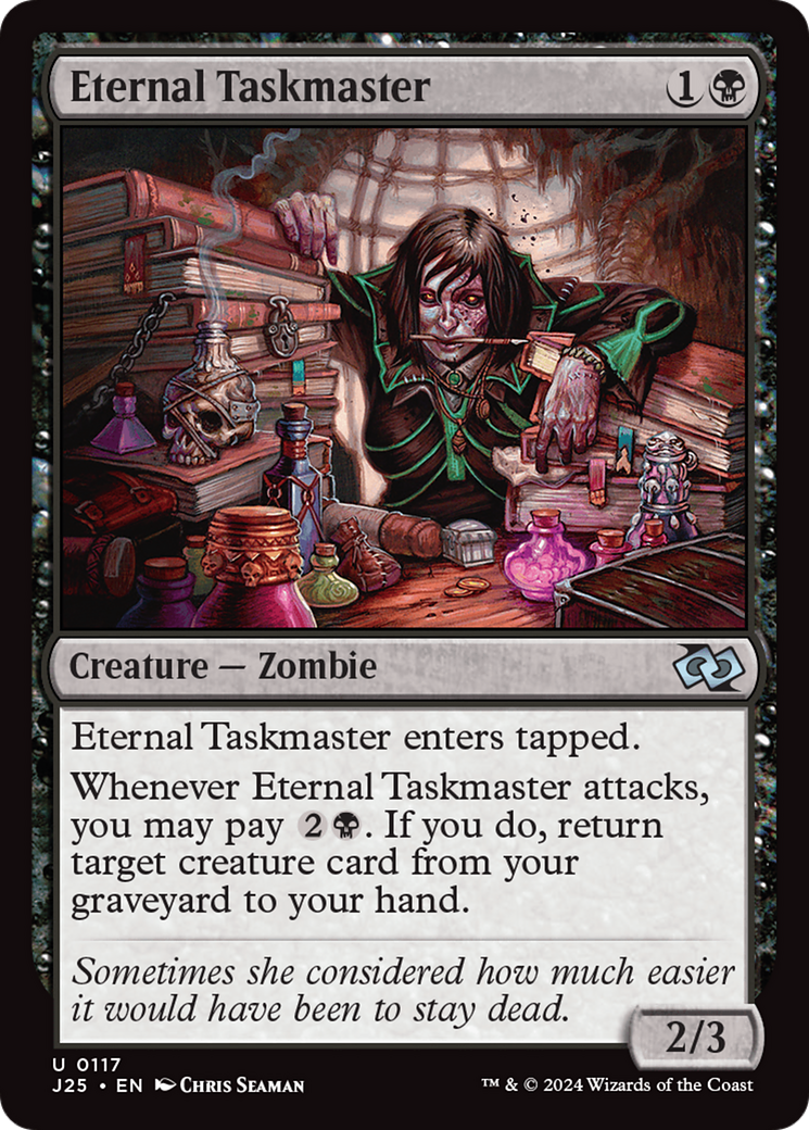 Eternal Taskmaster [Foundations Jumpstart] | Galaxy Games LLC