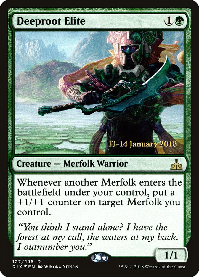 Deeproot Elite [Rivals of Ixalan Prerelease Promos] | Galaxy Games LLC