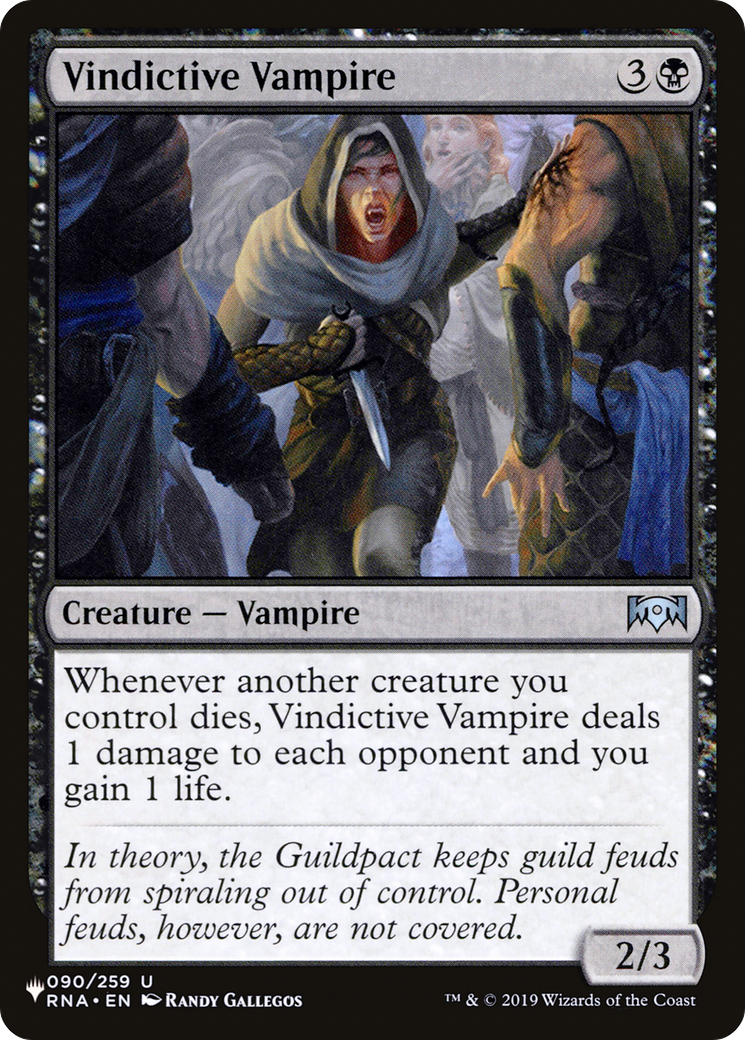 Vindictive Vampire [The List] | Galaxy Games LLC