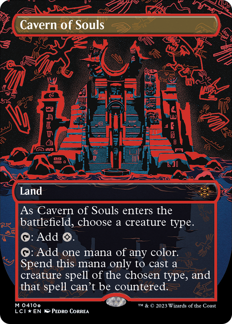 Cavern of Souls (0410e) (Borderless) [The Lost Caverns of Ixalan] | Galaxy Games LLC