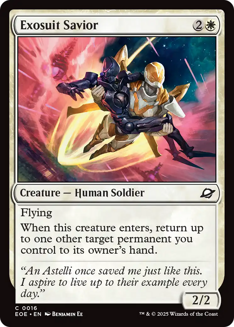 Exosuit Savior [Edge of Eternities] | Galaxy Games LLC