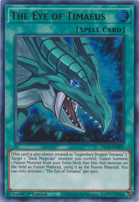 The Eye of Timaeus [DLCS-EN007] Ultra Rare | Galaxy Games LLC