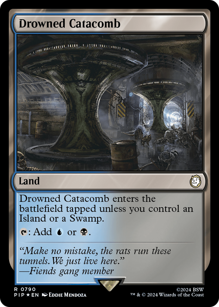 Drowned Catacomb (Surge Foil) [Fallout] | Galaxy Games LLC