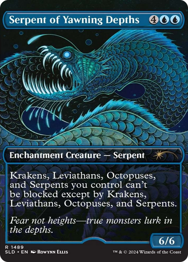 Serpent of Yawning Depths [Secret Lair Drop Series] | Galaxy Games LLC