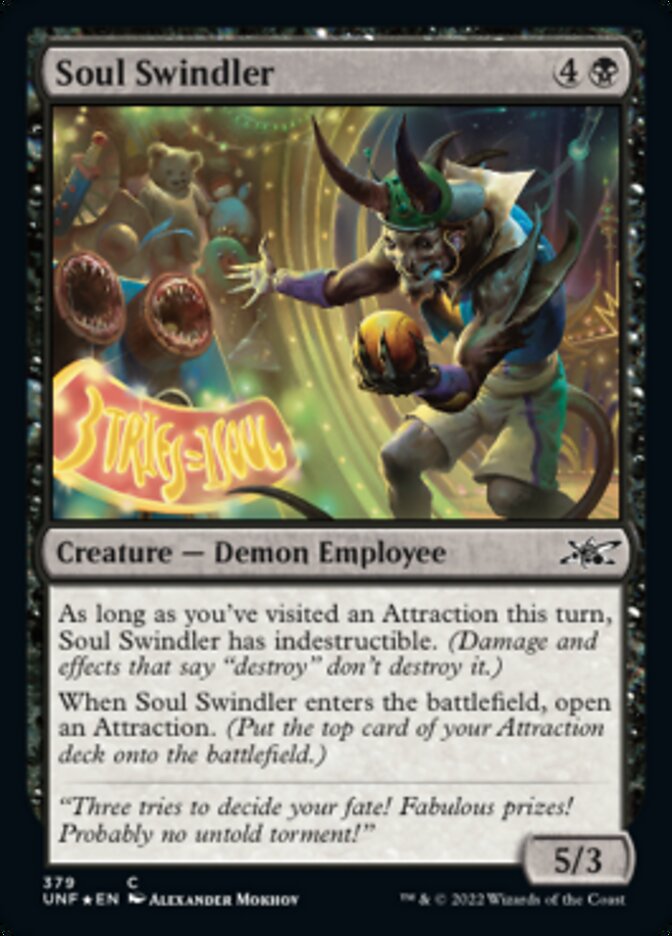 Soul Swindler (Galaxy Foil) [Unfinity] | Galaxy Games LLC