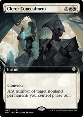 Clever Concealment (Extended Art) [Phyrexia: All Will Be One Commander] | Galaxy Games LLC