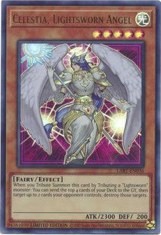 Celestia, Lightsworn Angel [LART-EN036] Ultra Rare | Galaxy Games LLC