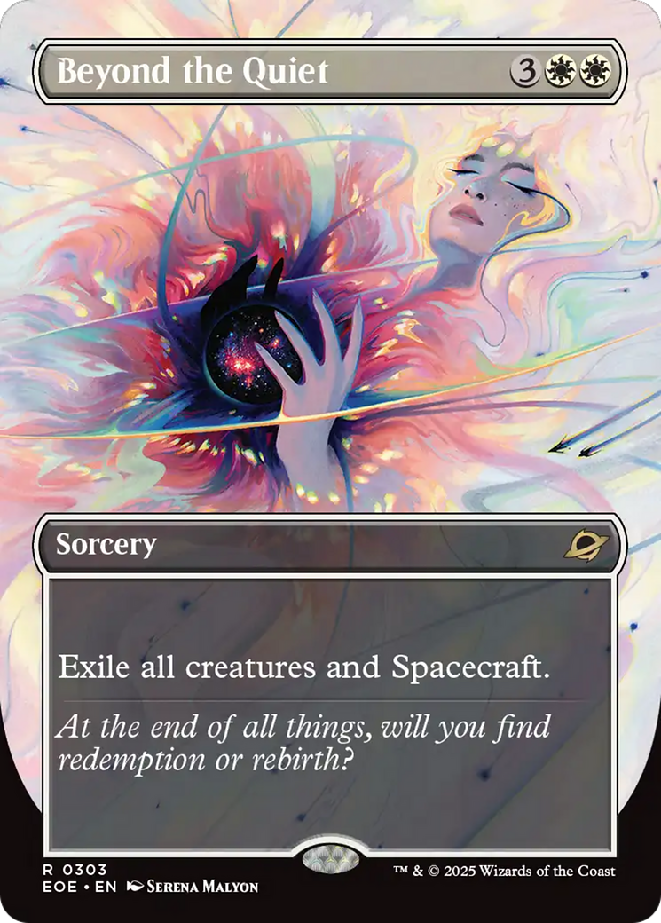Beyond the Quiet (Borderless) [Edge of Eternities] | Galaxy Games LLC