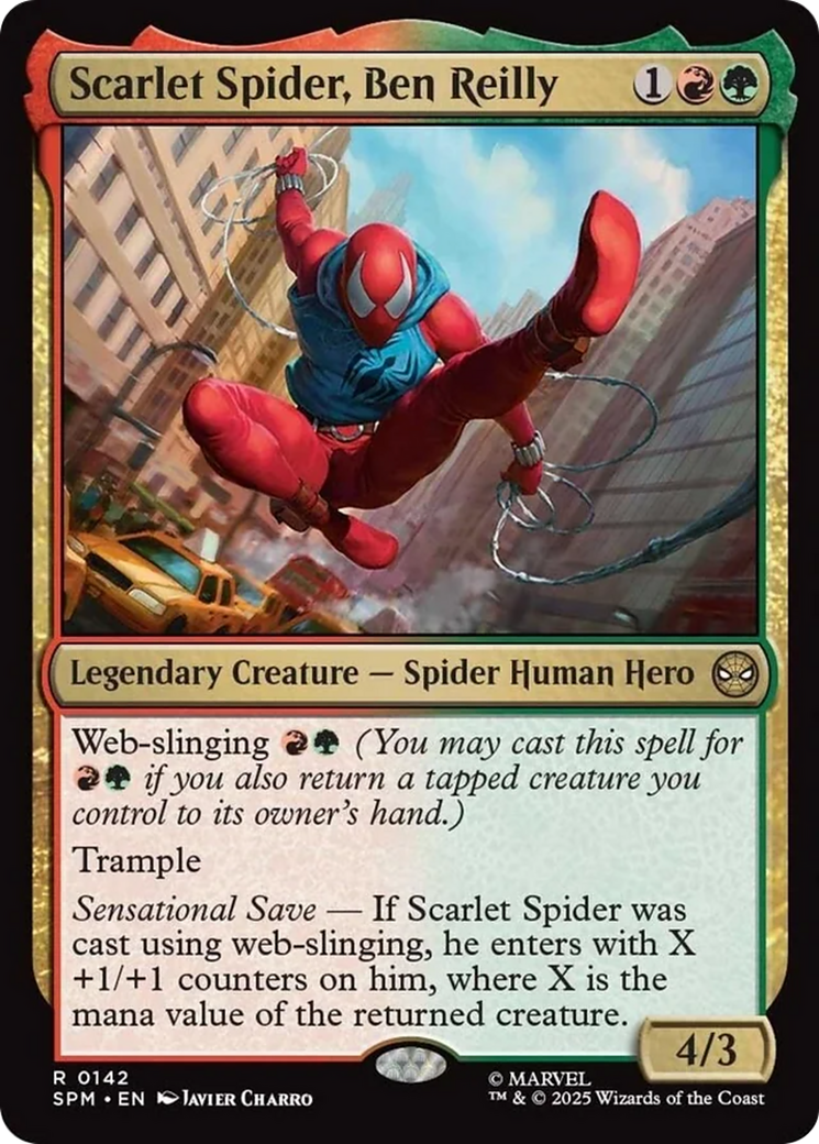 Scarlet Spider, Ben Reilly [Marvel's Spider-Man] | Galaxy Games LLC