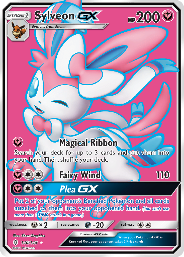 Sylveon GX (140/145) [Sun & Moon: Guardians Rising] | Galaxy Games LLC