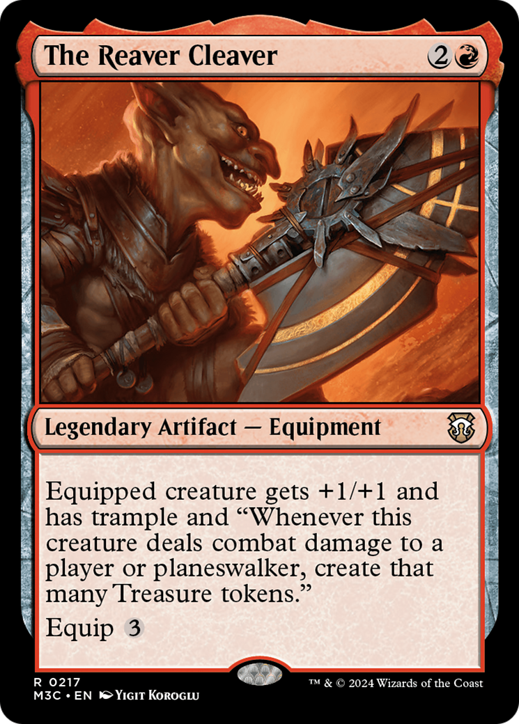The Reaver Cleaver [Modern Horizons 3 Commander] | Galaxy Games LLC