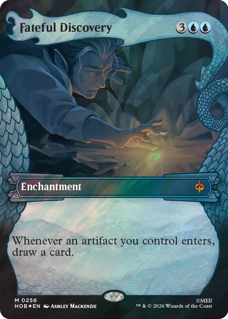 Fateful Discovery (Showcase) (Surge Foil) [The Hobbit] | Galaxy Games LLC