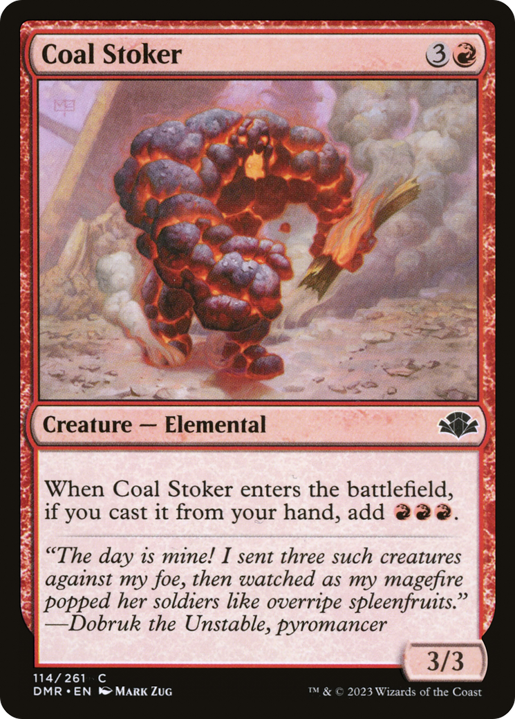 Coal Stoker [Dominaria Remastered] | Galaxy Games LLC