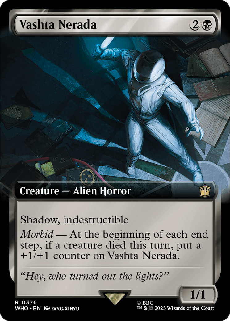 Vashta Nerada (Extended Art) [Doctor Who] | Galaxy Games LLC