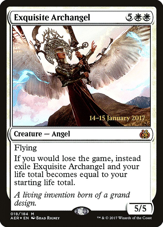 Exquisite Archangel [Aether Revolt Prerelease Promos] | Galaxy Games LLC