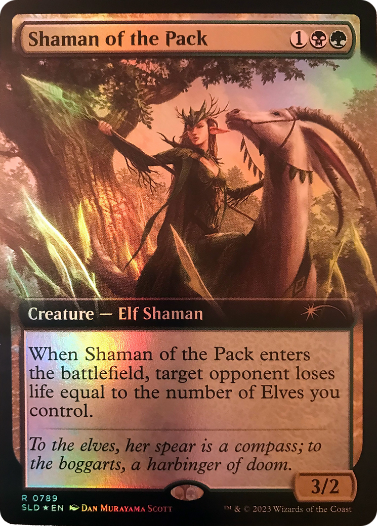 Shaman of the Pack (Extended Art) [Secret Lair Drop Series] | Galaxy Games LLC