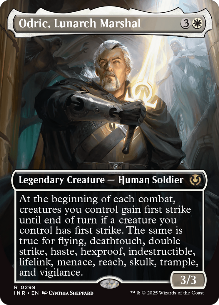 Odric, Lunarch Marshal (Borderless) [Innistrad Remastered] | Galaxy Games LLC