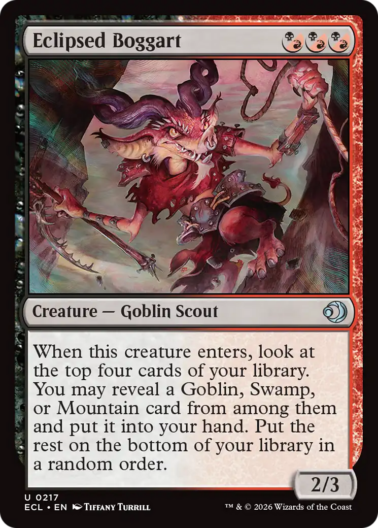 Eclipsed Boggart [Lorwyn Eclipsed] | Galaxy Games LLC