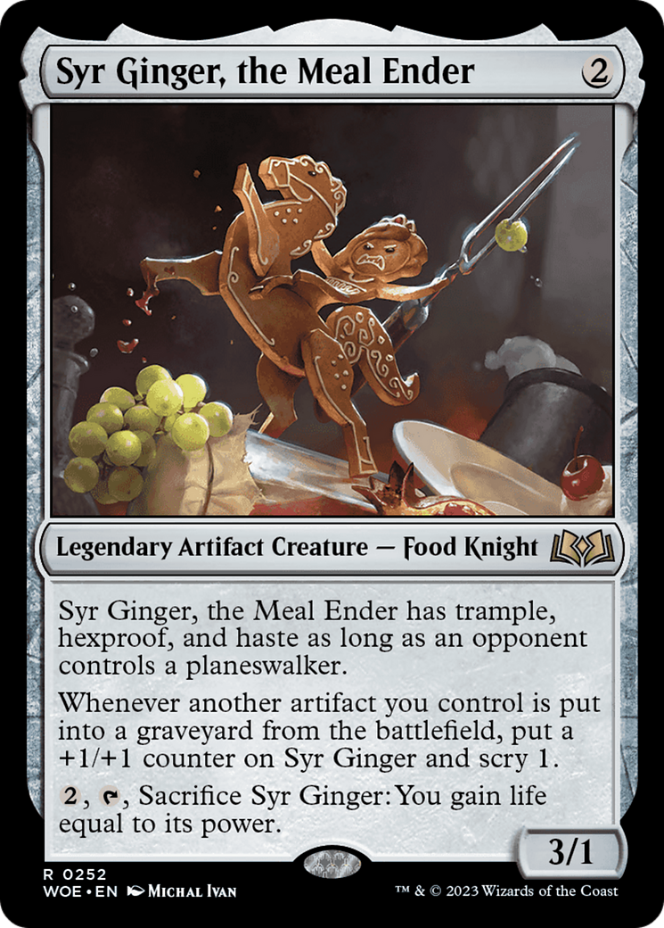 Syr Ginger, the Meal Ender [Wilds of Eldraine] | Galaxy Games LLC