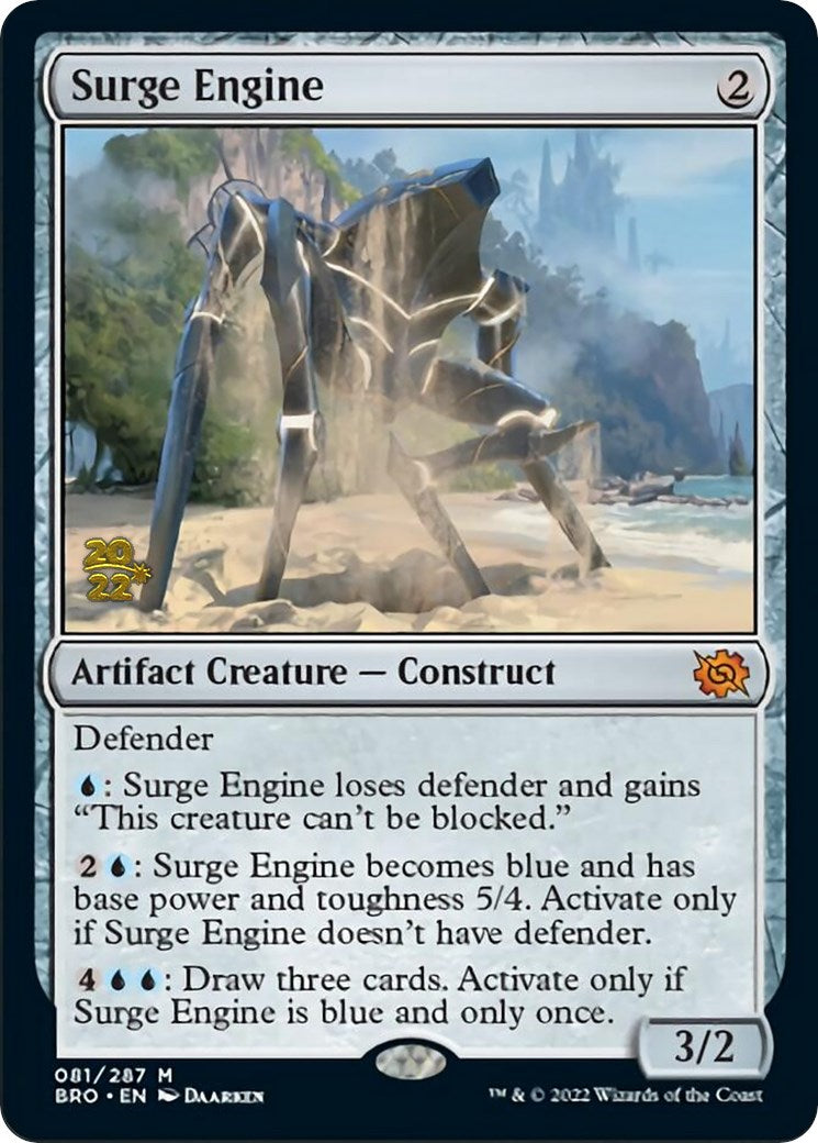 Surge Engine [The Brothers' War Prerelease Promos] | Galaxy Games LLC