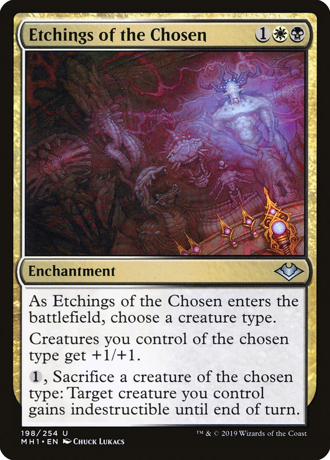 Etchings of the Chosen [Modern Horizons] | Galaxy Games LLC