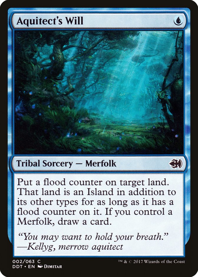 Aquitect's Will [Duel Decks: Merfolk vs. Goblins] | Galaxy Games LLC