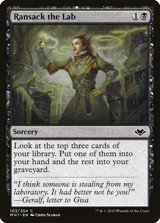 Ransack the Lab [Modern Horizons] | Galaxy Games LLC