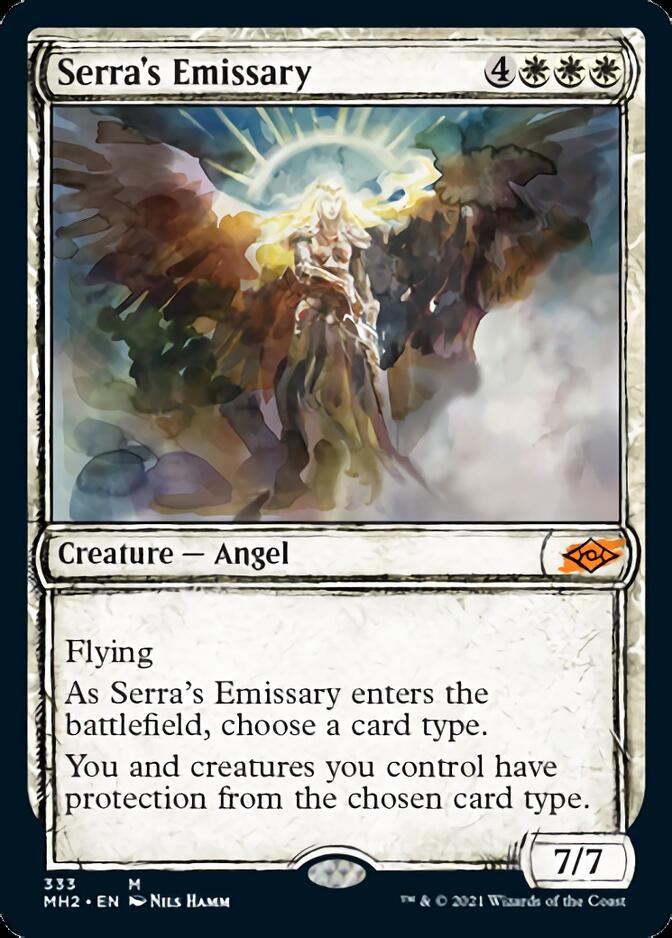 Serra's Emissary (Sketch) [Modern Horizons 2] | Galaxy Games LLC