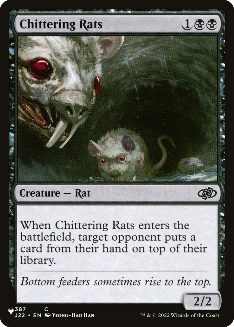 Chittering Rats [The List] | Galaxy Games LLC