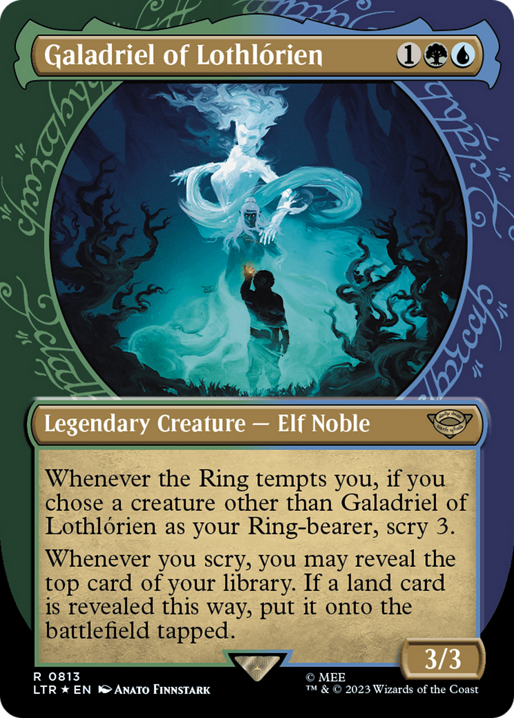 Galadriel of Lothlorien (Showcase) (Surge Foil) [The Lord of the Rings: Tales of Middle-Earth] | Galaxy Games LLC