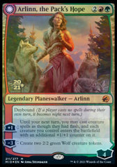 Arlinn, the Pack's Hope // Arlinn, the Moon's Fury [Innistrad: Midnight Hunt Prerelease Promos] | Galaxy Games LLC